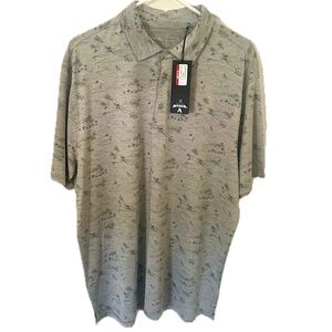 NWT Men's Antigua Grey Scenic Polo, Size Large